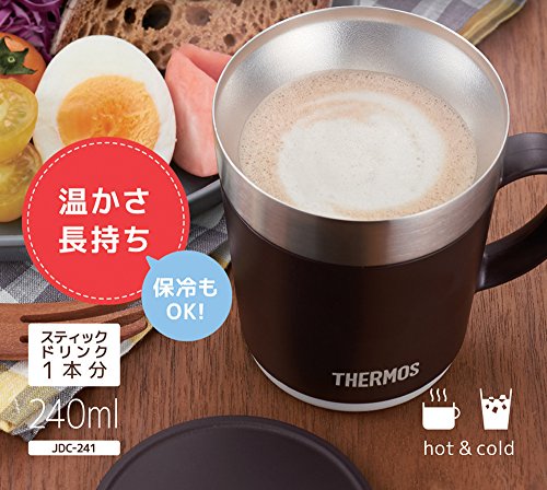 Thermos JDC-241 ESP heat insulation mug 240ml espresso Japan | eBay